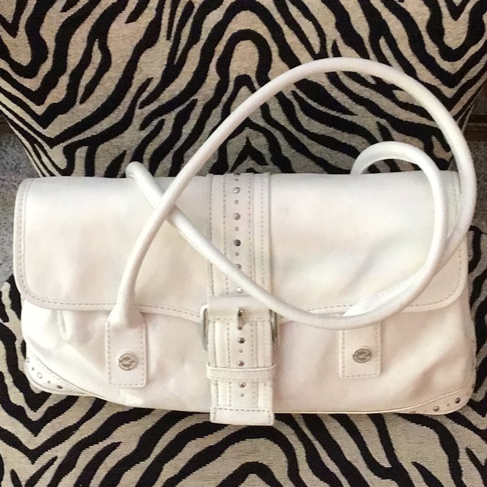 White Michael Kors purse